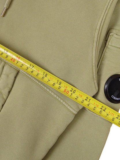 Sweat À Capuche CP Company Kaki M Homme