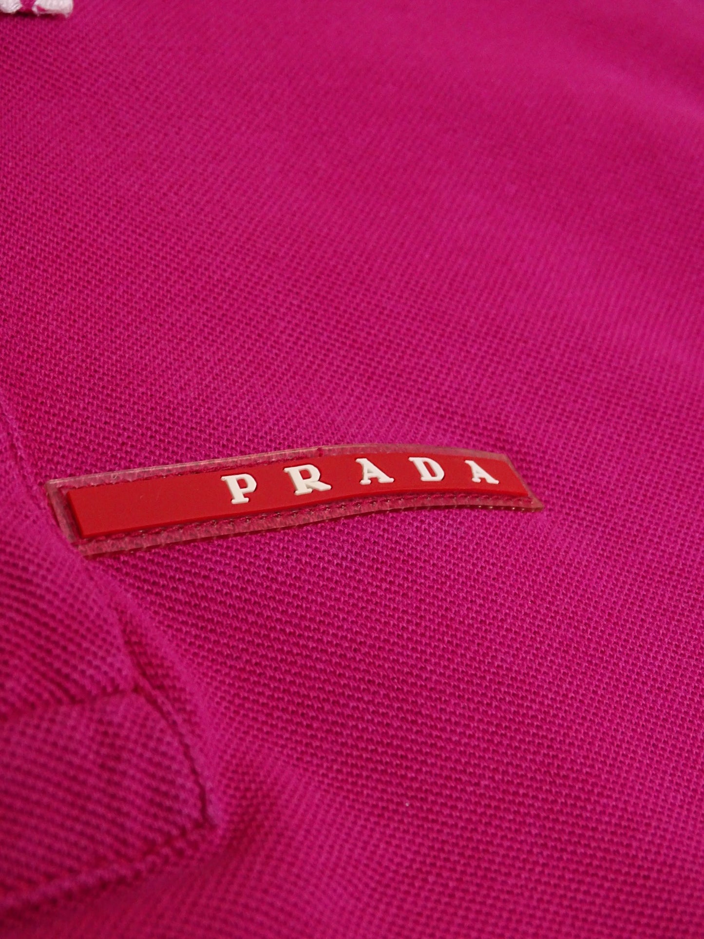 Polo Prada Rose M Homme Coton