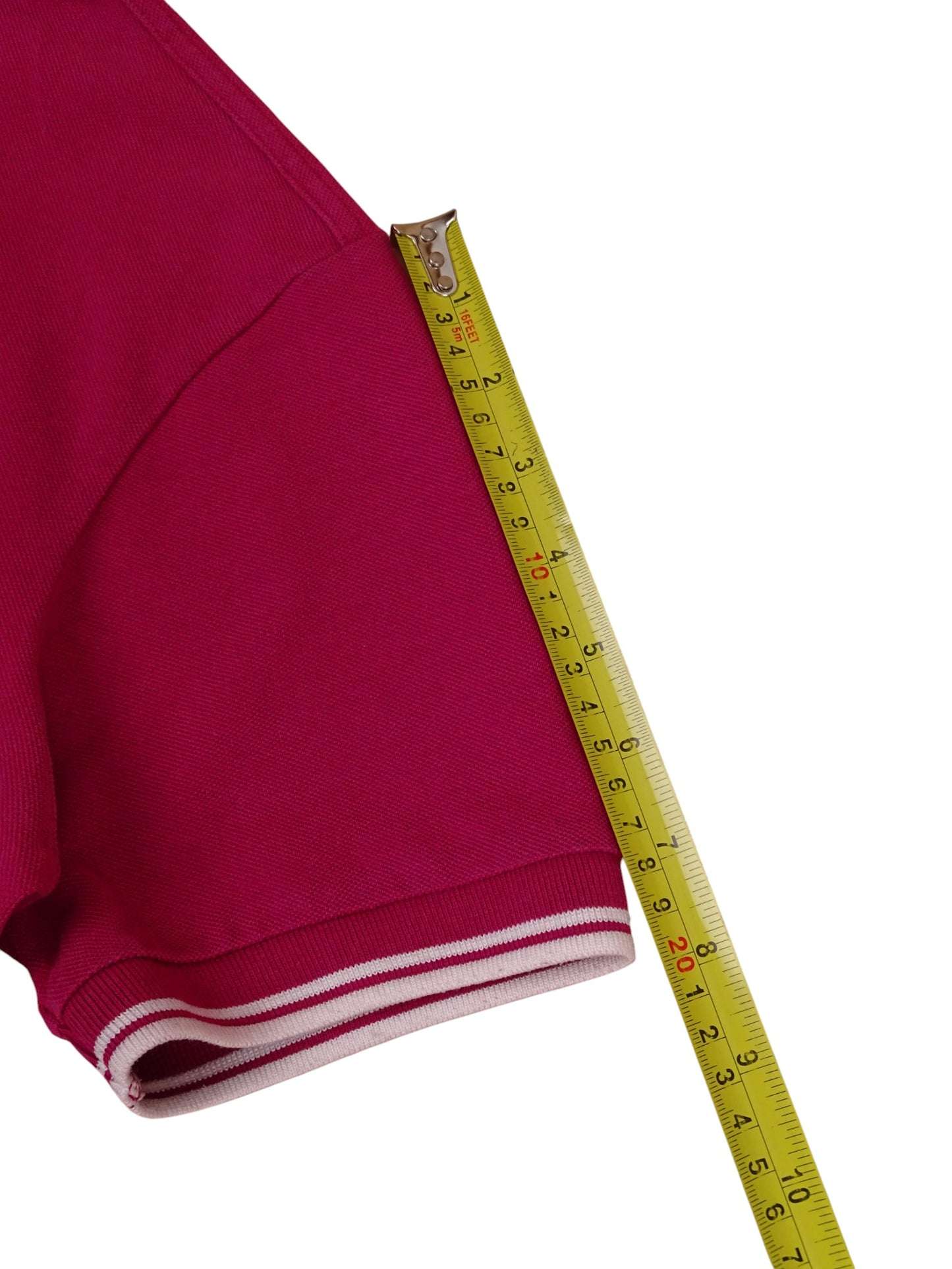 Polo Prada Rose M Homme Coton