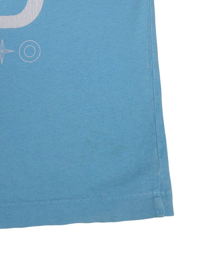 T-Shirt Stone Island Imprimé Bleu Clair XL Homme