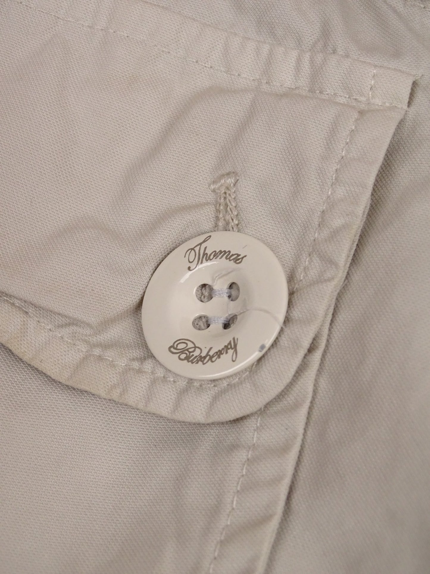 Veste Burberry Coupe-Vent Beige Bleu L Homme