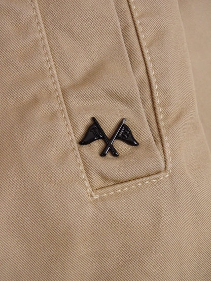 Veste Harrington Burberry Beige M Homme