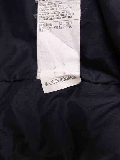 Manteau Moncler Noir Gros Logo M Homme