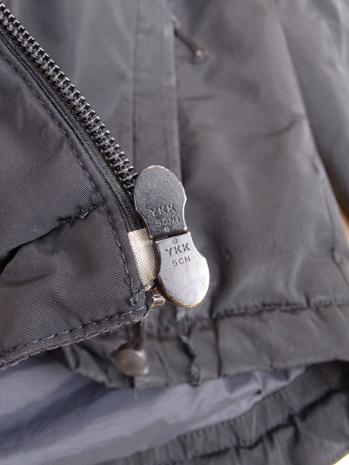 Manteau Moncler Noir Gros Logo M Homme