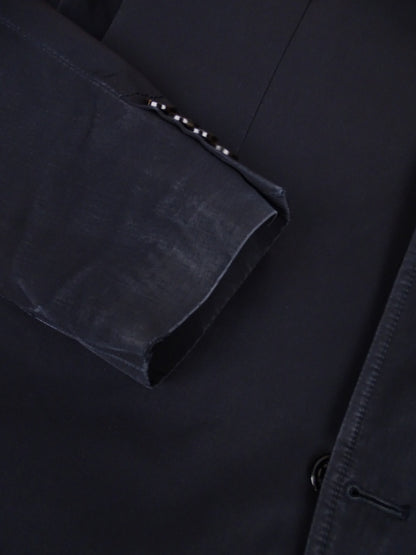 Manteau Moncler Claude Bleu Marine Matelassé XL Homme