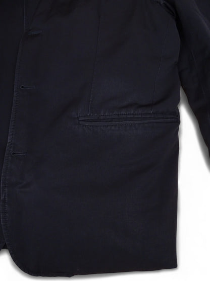 Manteau Moncler Claude Bleu Marine Matelassé XL Homme