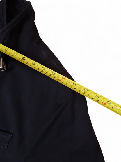 Manteau Moncler Claude Bleu Marine Matelassé XL Homme