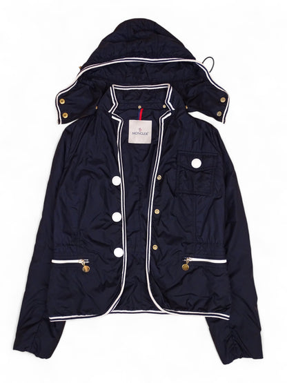 Veste Moncler Comme Neuf "Maryse" Bleu Marine M Femme