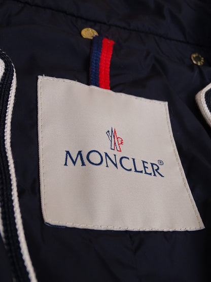 Veste Moncler Comme Neuf "Maryse" Bleu Marine M Femme