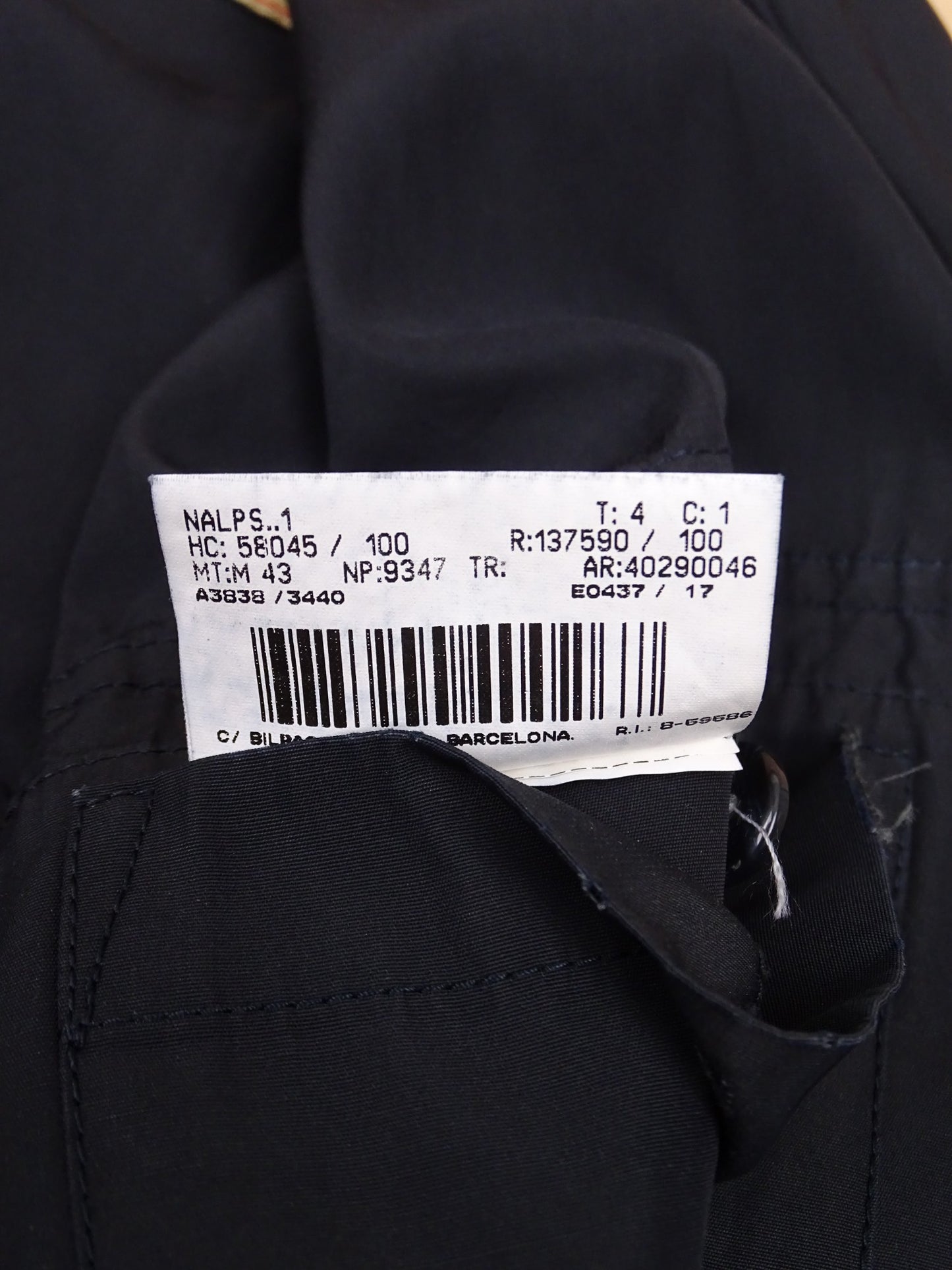 Burberry Manteau Long Noir L Homme