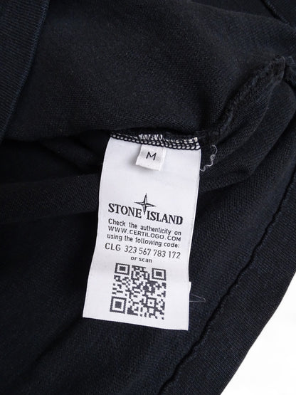 Pull Stone Island Noir M Homme Coton