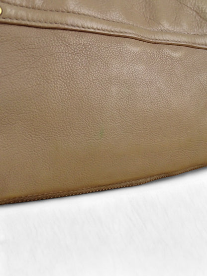 Sac Jérôme Dreyfuss Bobi M Cuir Beige