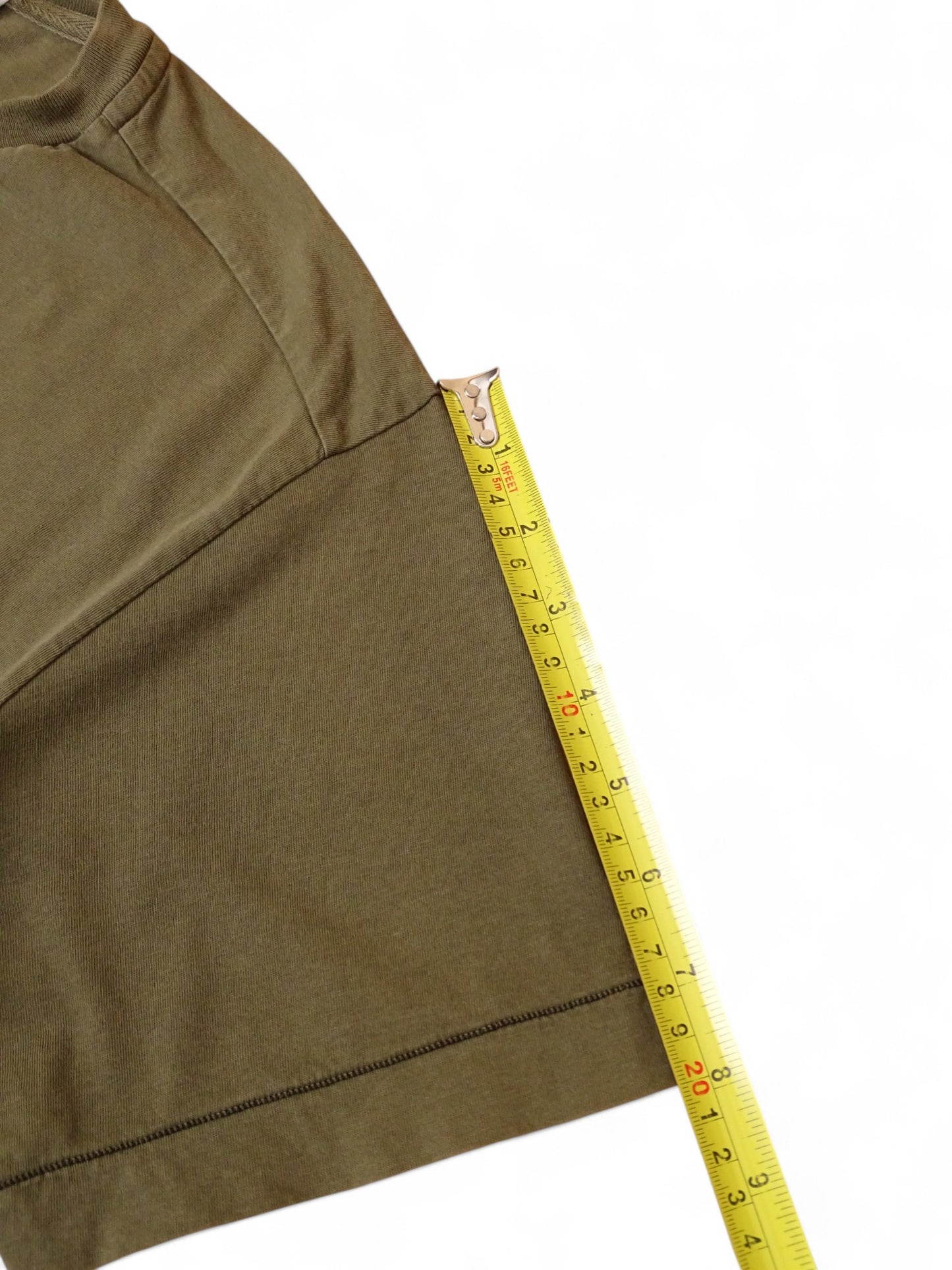 Stone Island T-shirt Kaki Logo M Homme