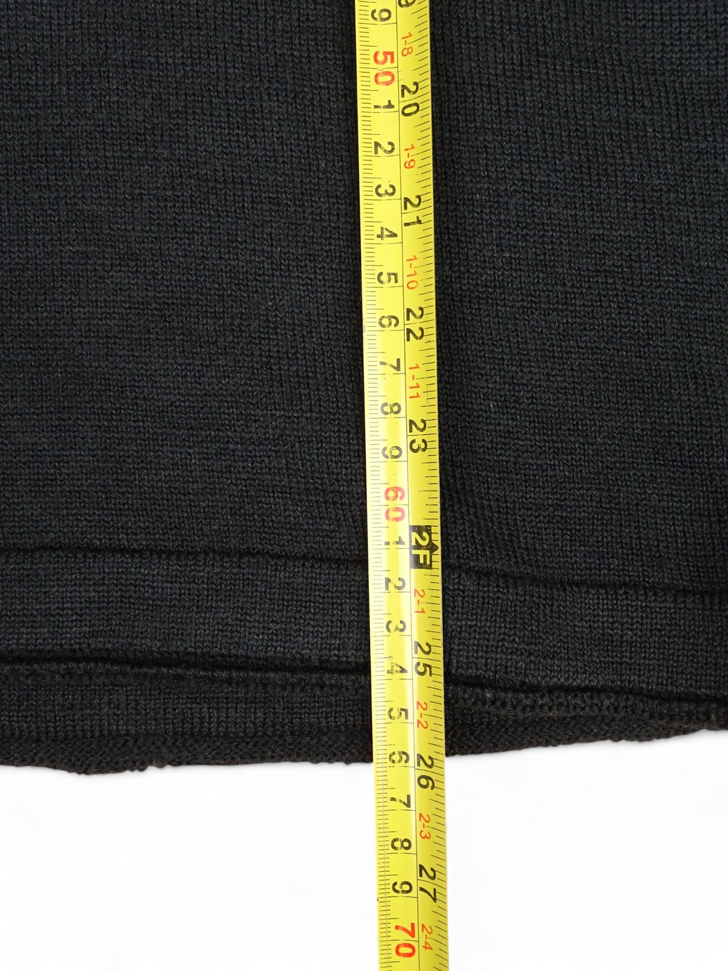 Stone Island L 100% Laine Pull Capuche Half Noir