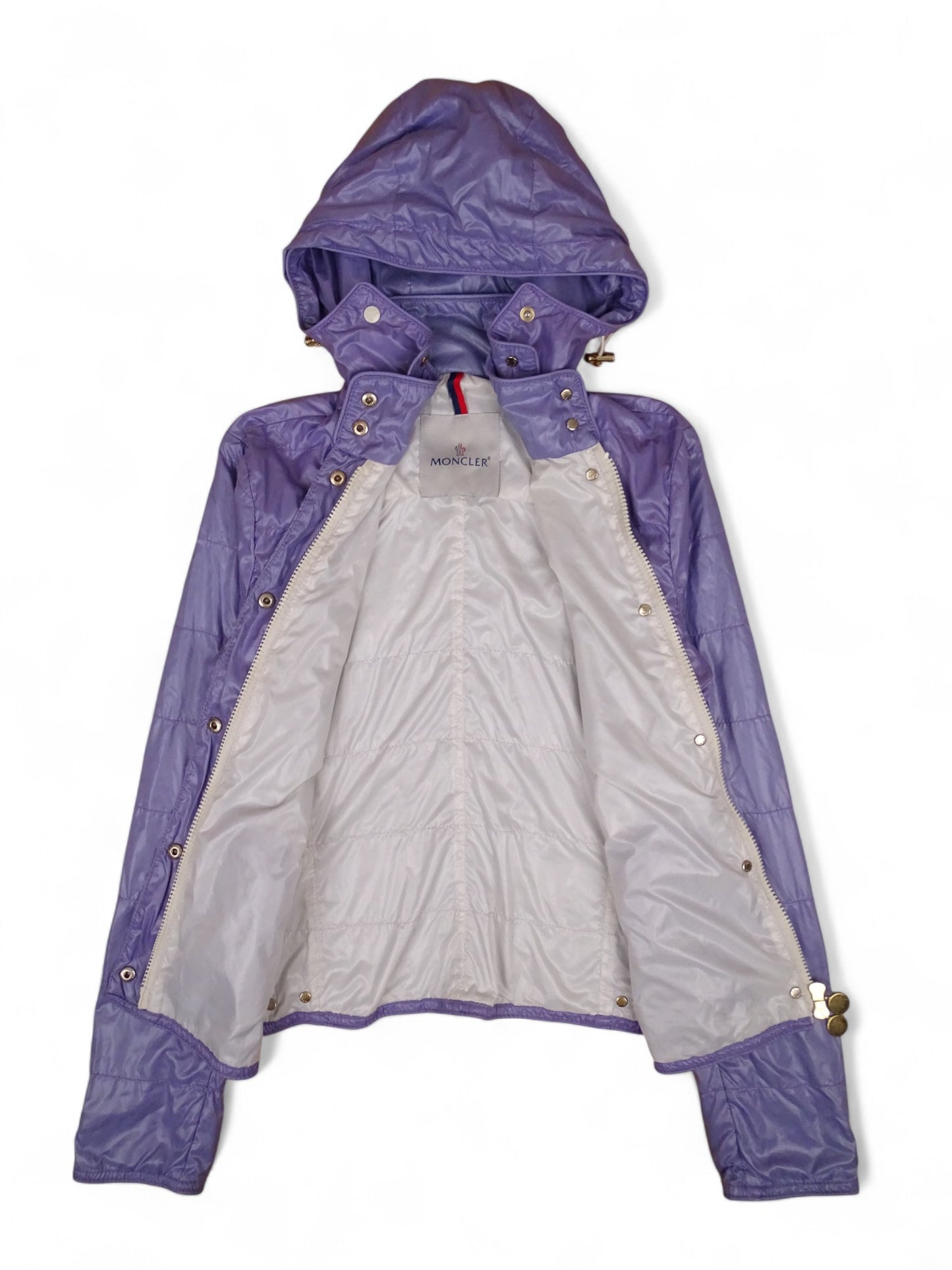 Moncler Veste Fine Matelassée Violette S Femme