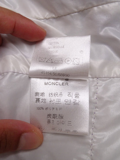 Moncler Veste Fine Matelassée Violette S Femme