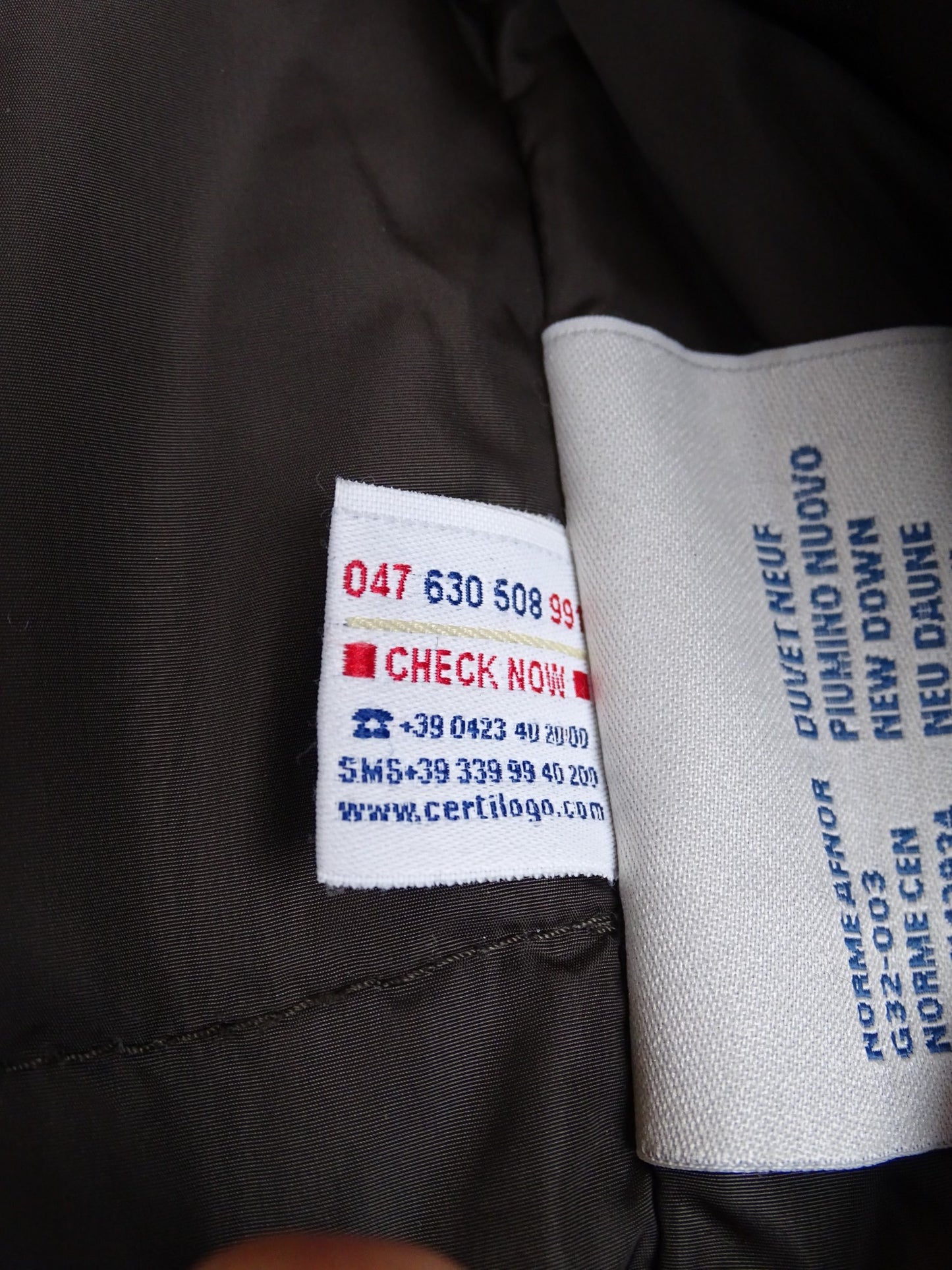 Moncler Manteau Trench Long Matelassé Noir XXL Homme