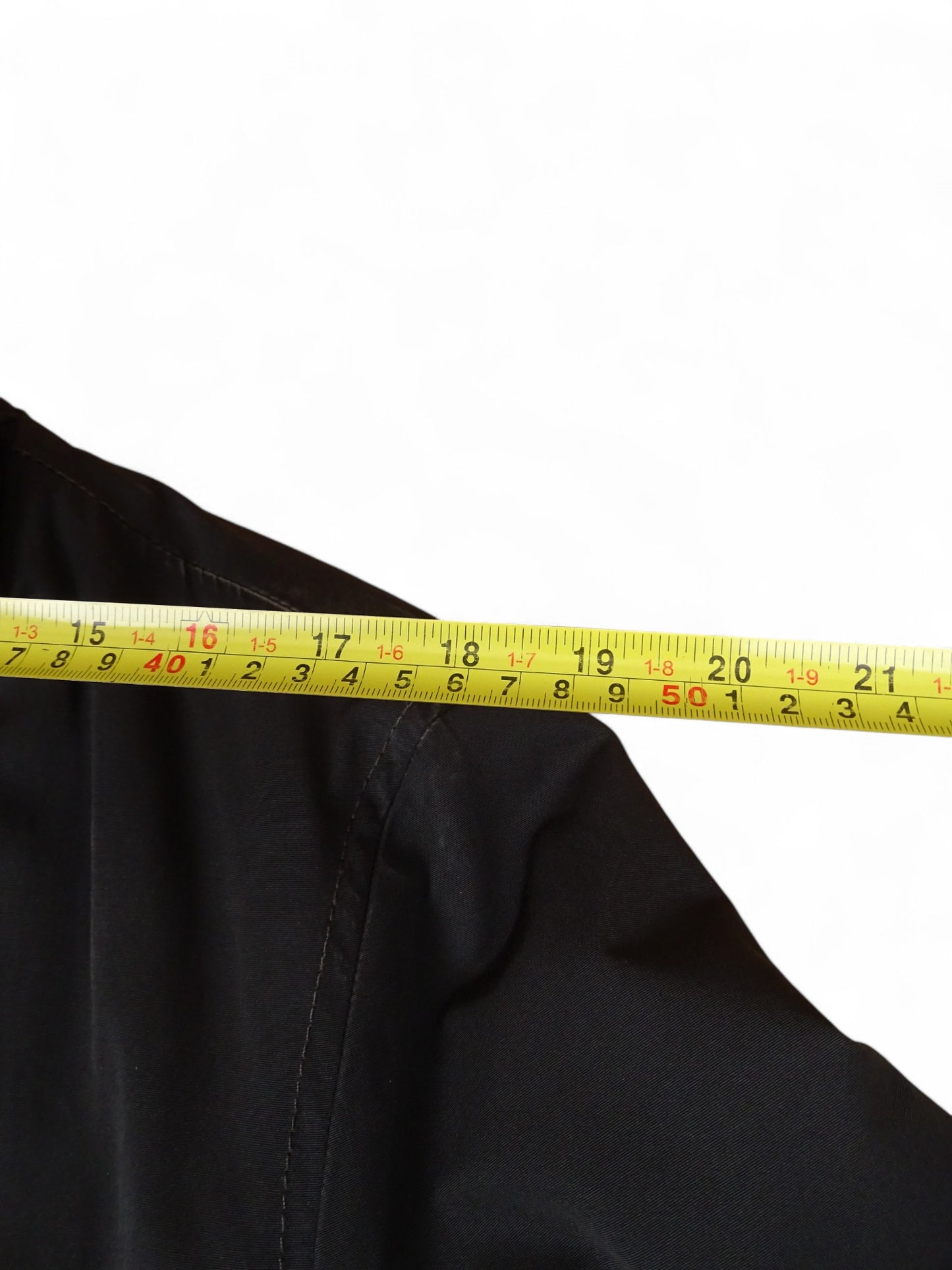 Moncler Manteau Trench Long Matelassé Noir XXL Homme