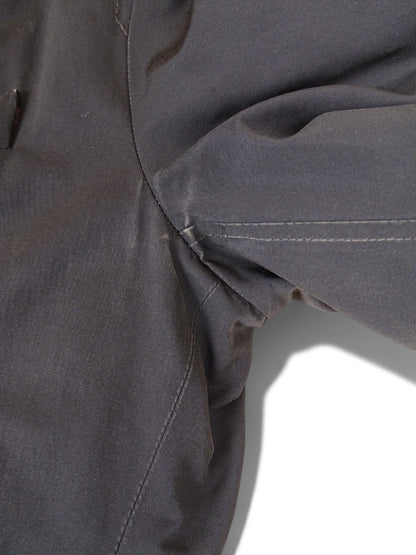 Moncler Manteau Trench Long Matelassé Noir XXL Homme