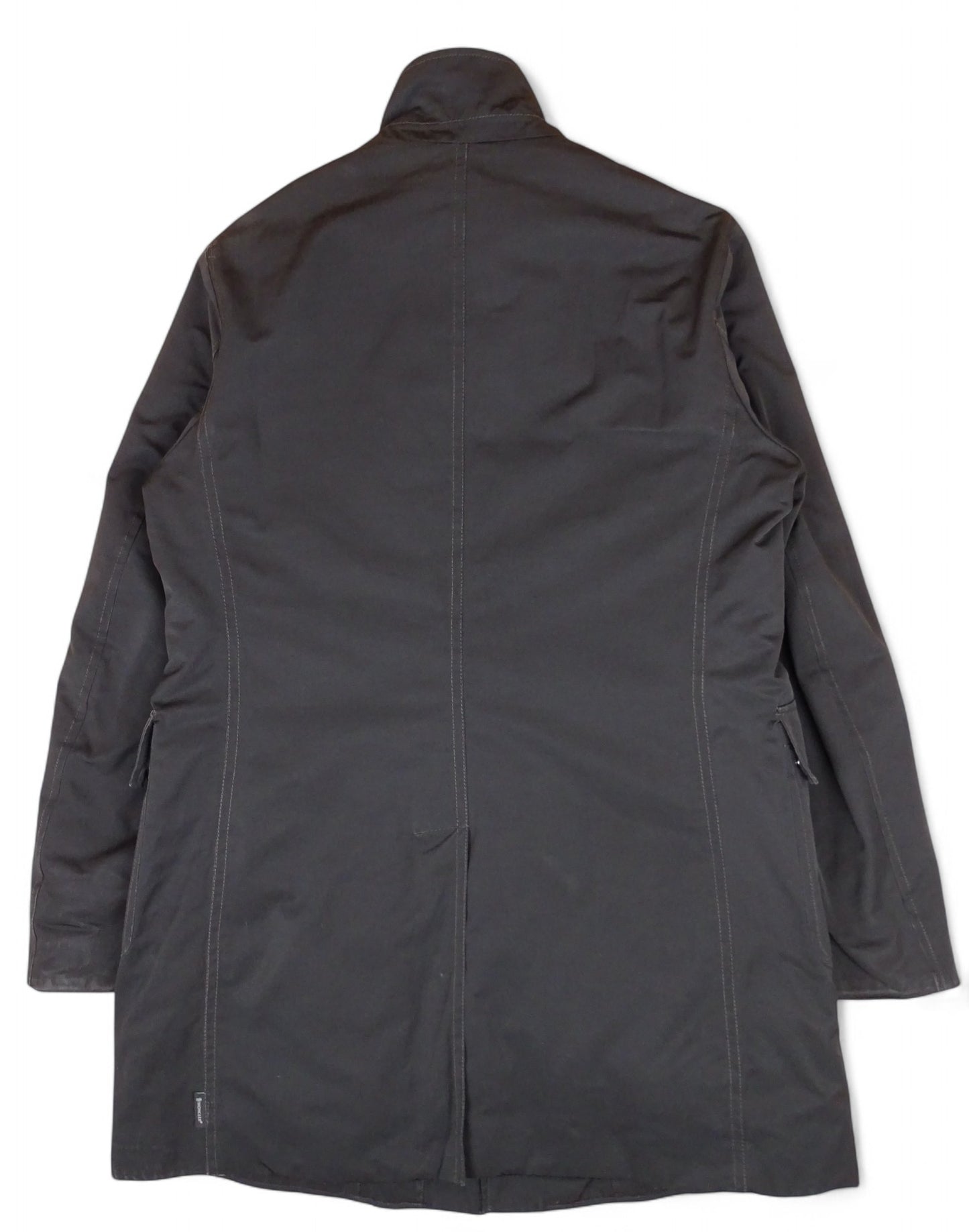 Moncler Manteau Trench Long Matelassé Noir XXL Homme