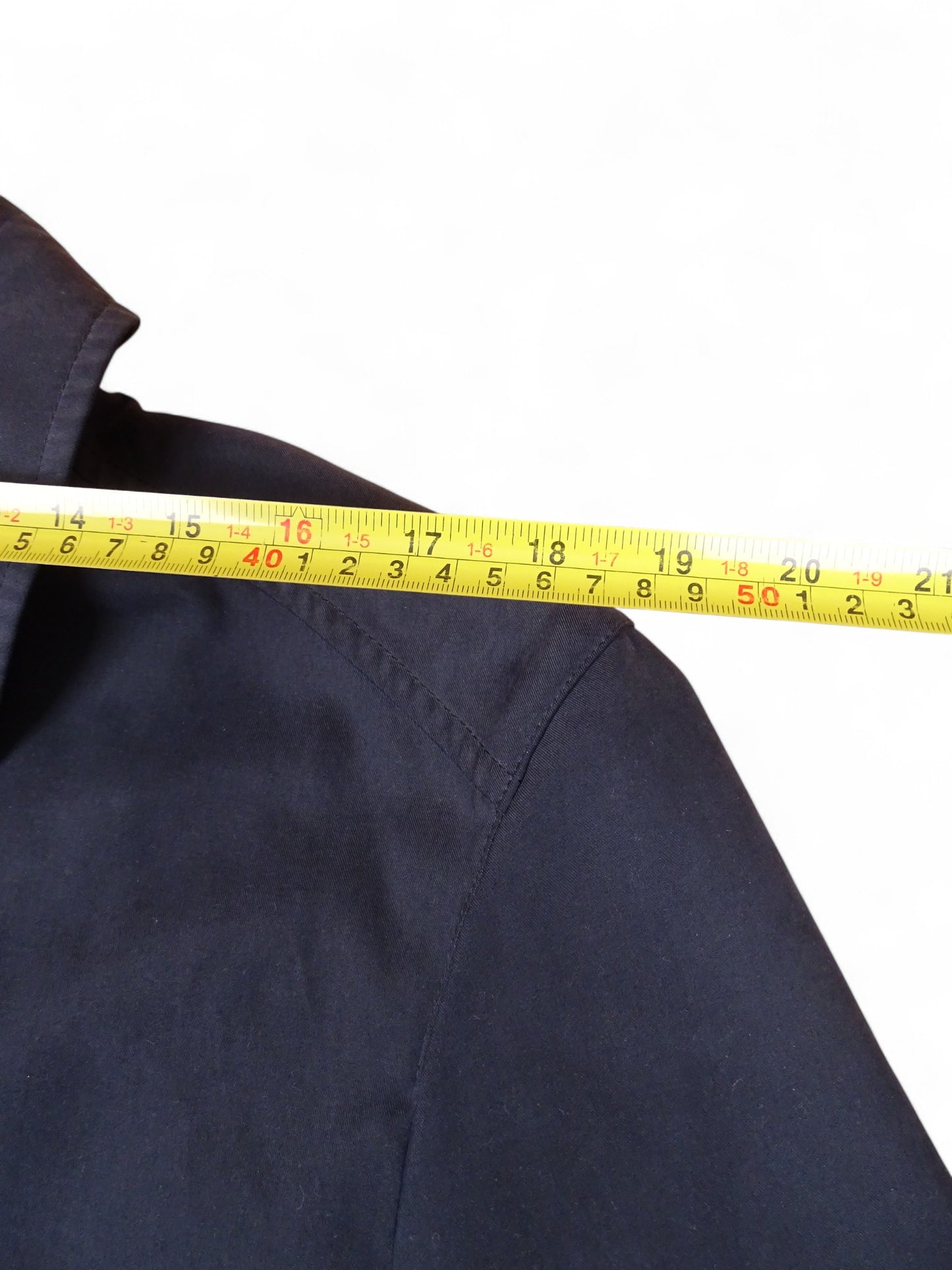 Burberry Veste Harrington Bleu Marine L Homme