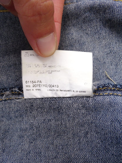 Burberry Veste Jean Femme Bleu Marine Denim XS Femme