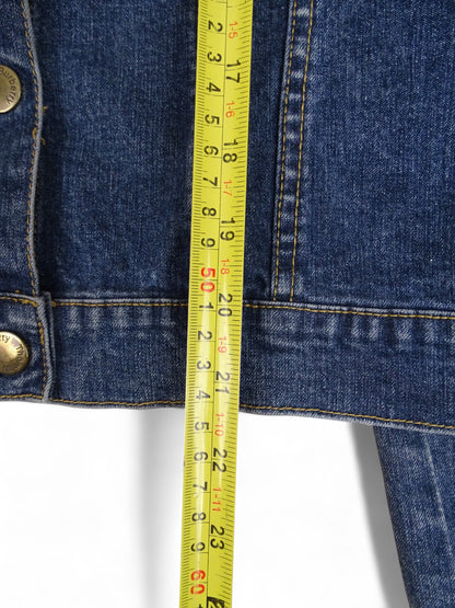 Burberry Veste Jean Femme Bleu Marine Denim XS Femme