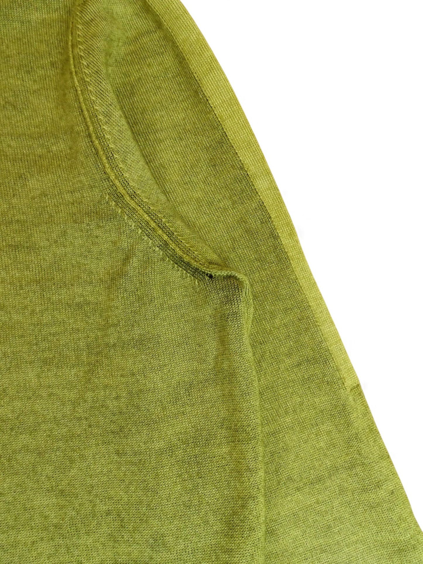 Stone Island Pull 100%Laine Vert S Homme