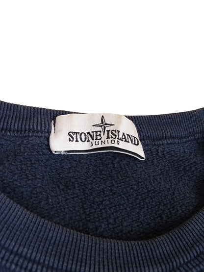 Stone Island Pull Bleu Marine S Homme