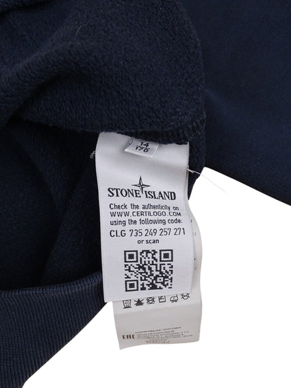 Stone Island Pull Bleu Marine S Homme