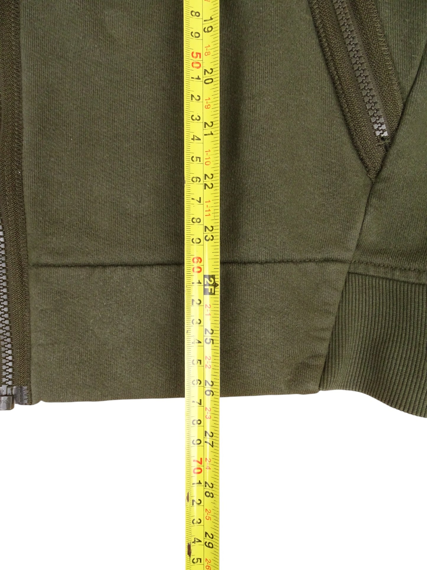 C.P. Company Veste à Fermeture Éclair pour Homme Kaki L