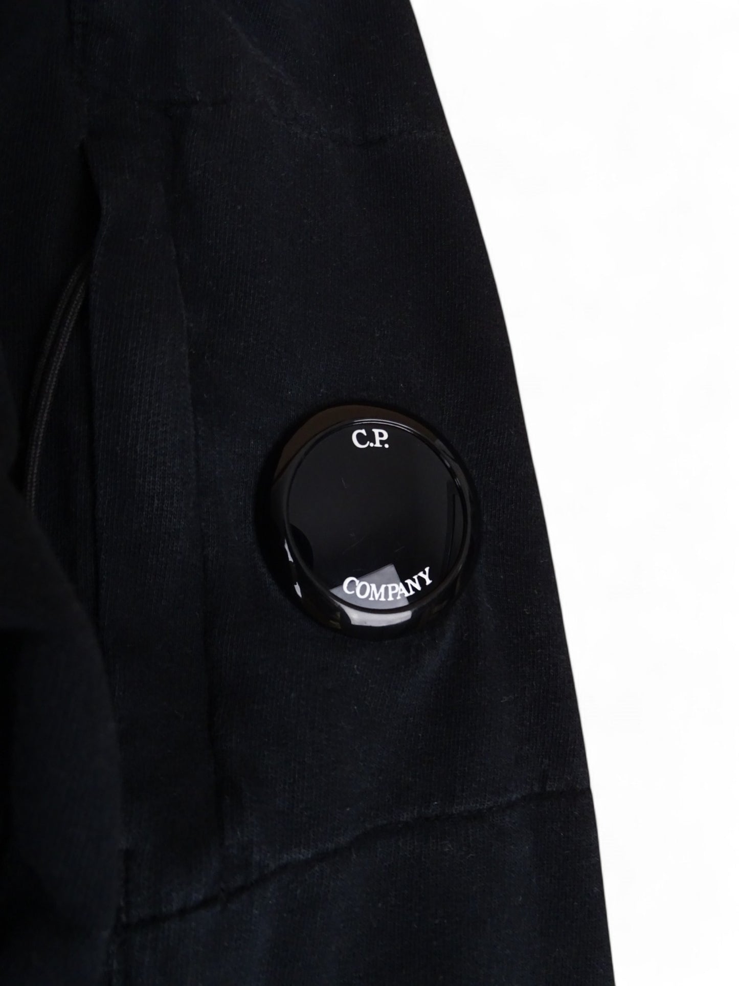 Sweat-shirt noir demi-zip C.P. Company L Homme