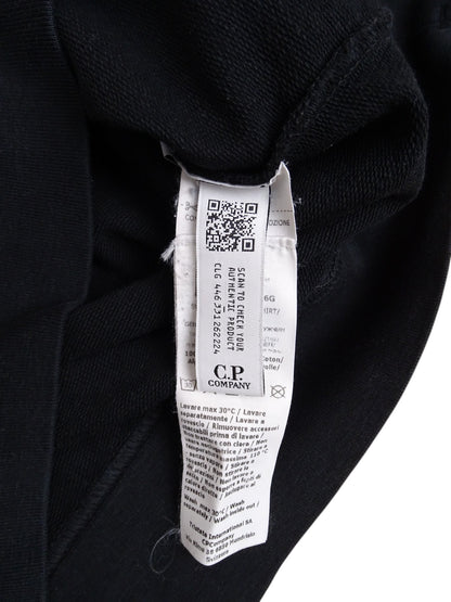 Sweat-shirt noir demi-zip C.P. Company L Homme