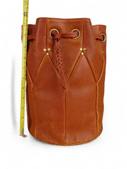 Jérôme Dreyfuss Sac Popeye Cuir Marron