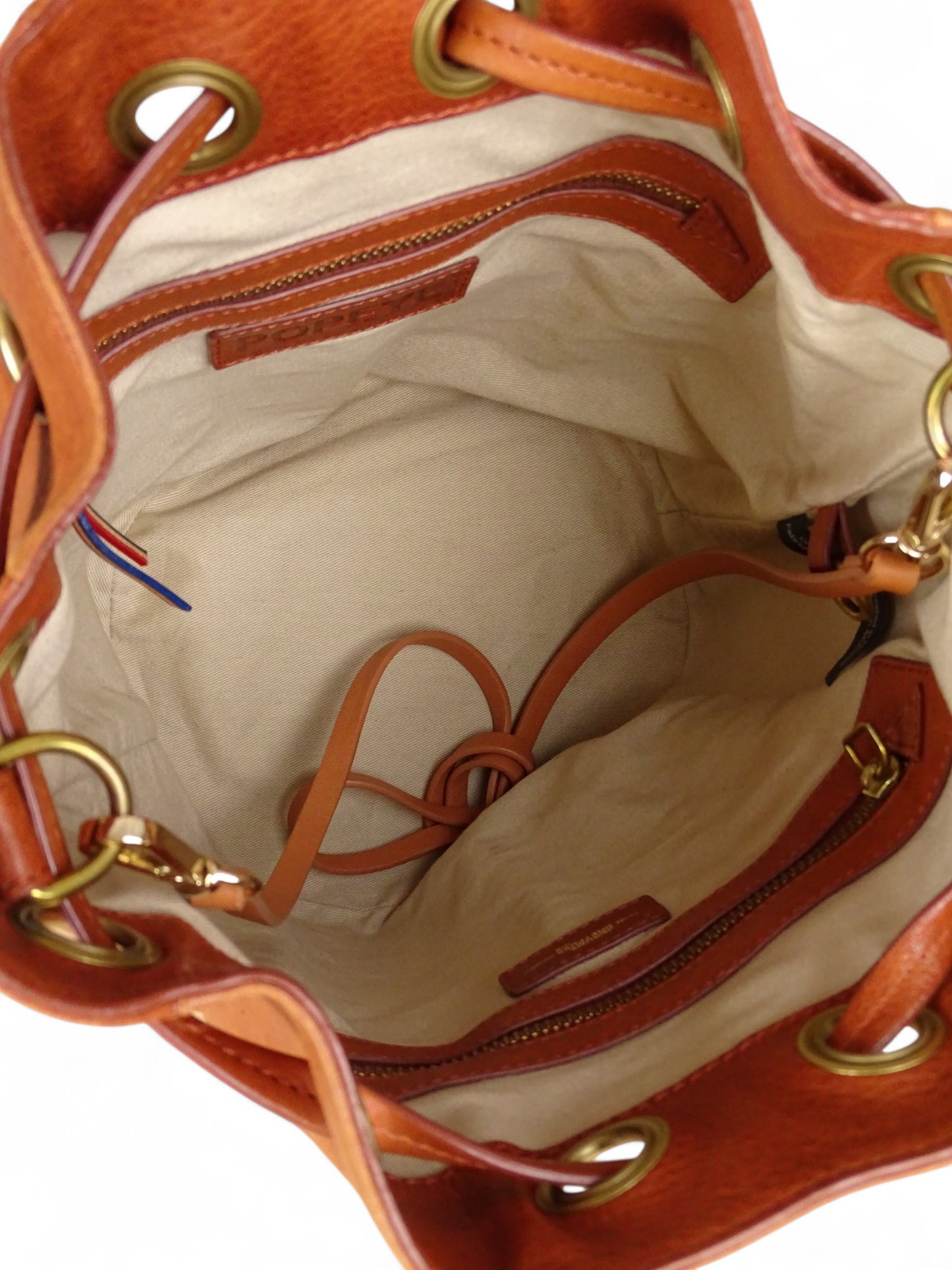 Jérôme Dreyfuss Sac Popeye Cuir Marron