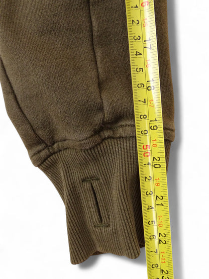 C.P. Company Veste Sweat Zippée Kaki À Lunettes S Homme