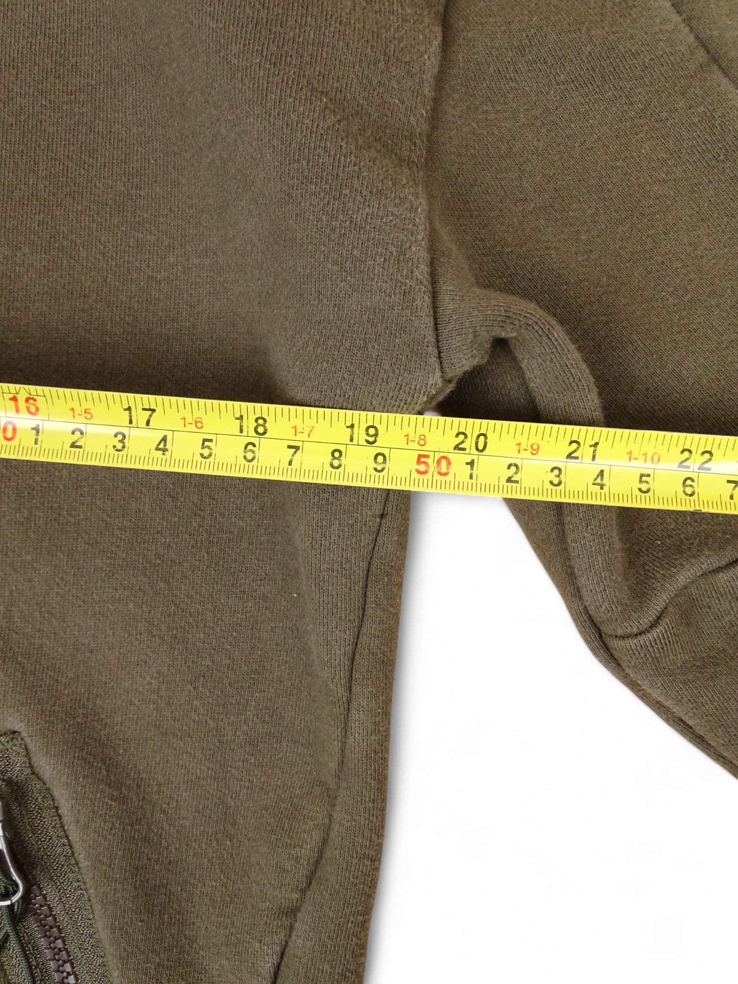 C.P. Company Veste Sweat Zippée Kaki À Lunettes S Homme