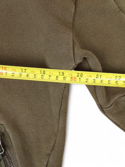 C.P. Company Veste Sweat Zippée Kaki À Lunettes S Homme