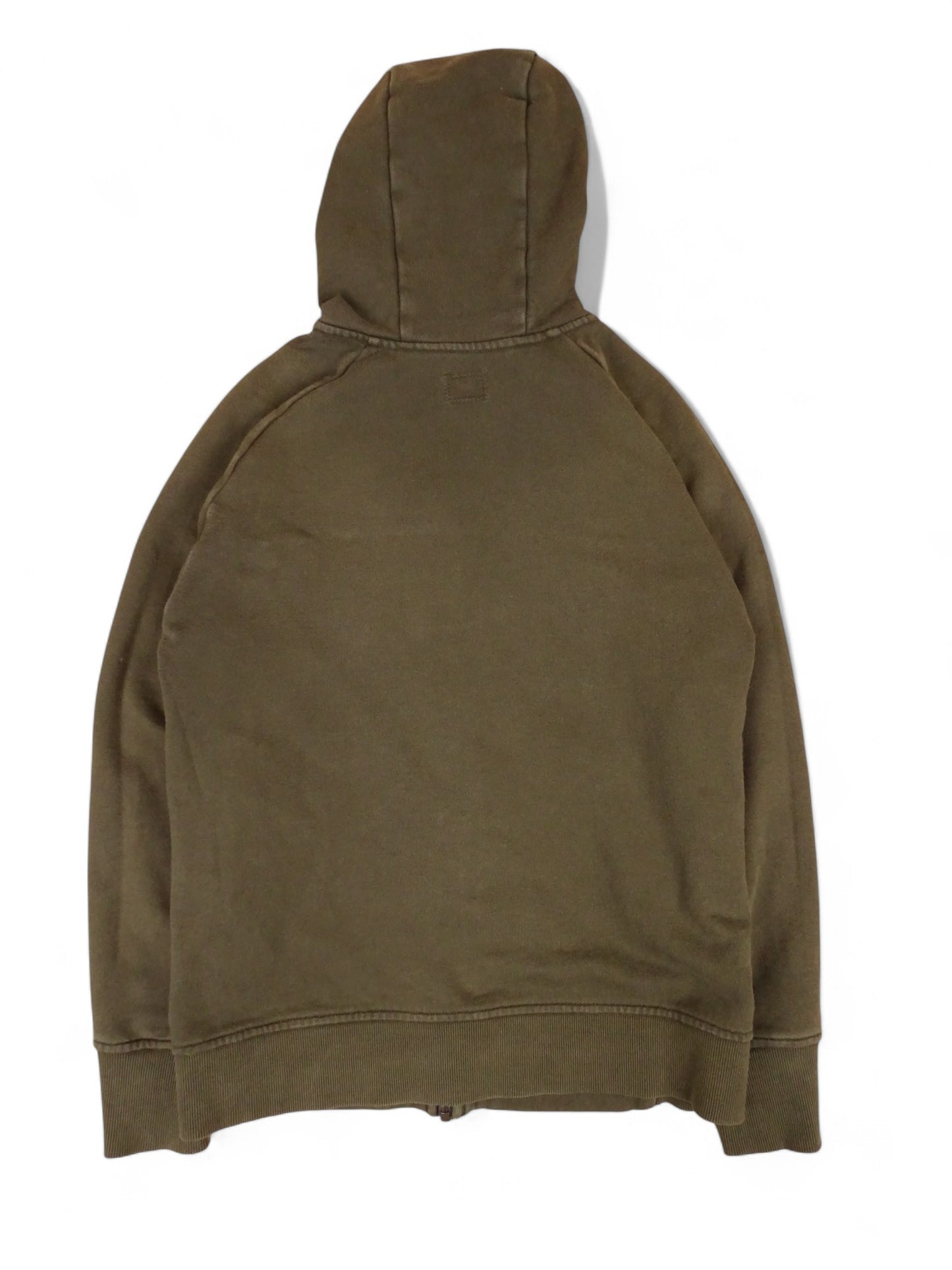 C.P. Company Veste Sweat Zippée Kaki À Lunettes S Homme