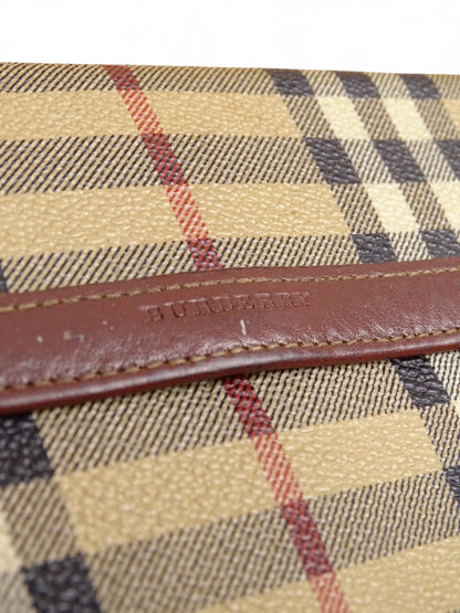Burberry Portefeuille Tartan Emblématique