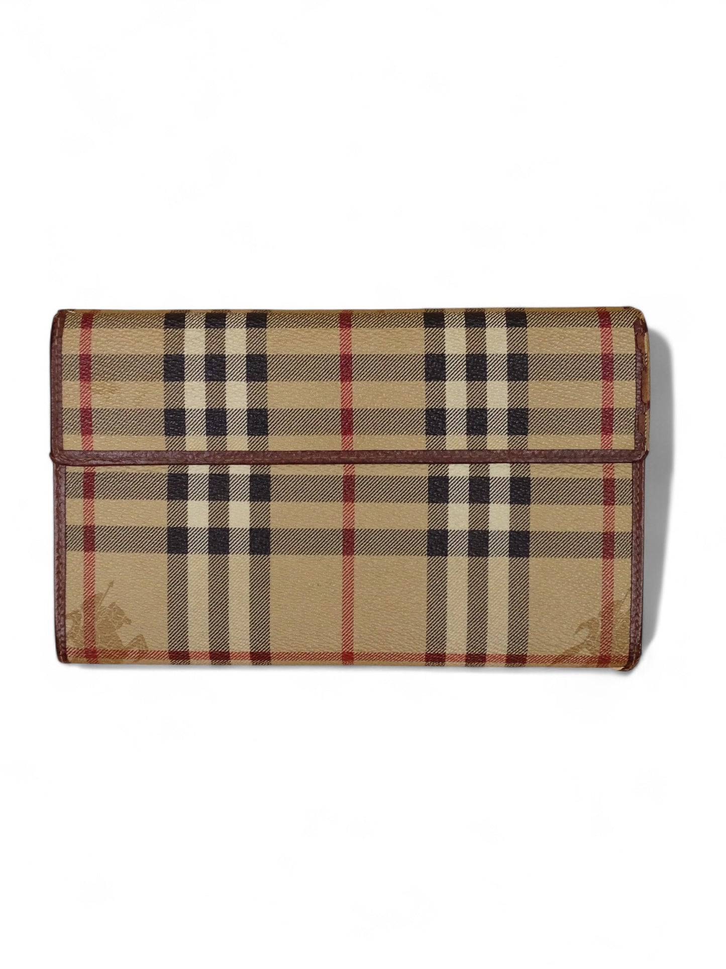 Burberry Portefeuille Tartan Emblématique
