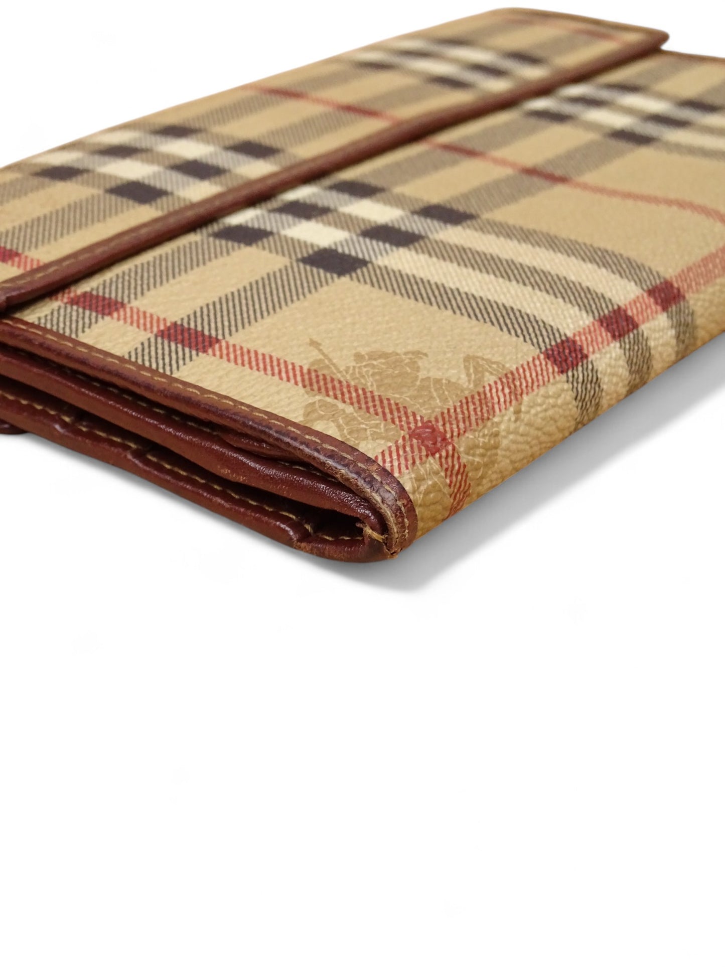Burberry Portefeuille Tartan Emblématique