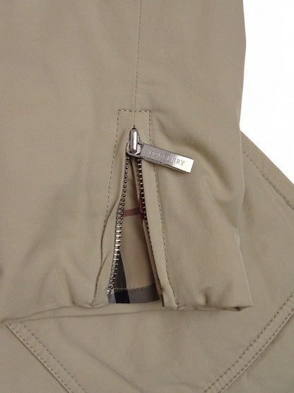 Burberry Trench Ceinture Beige Femme Tartan M femme