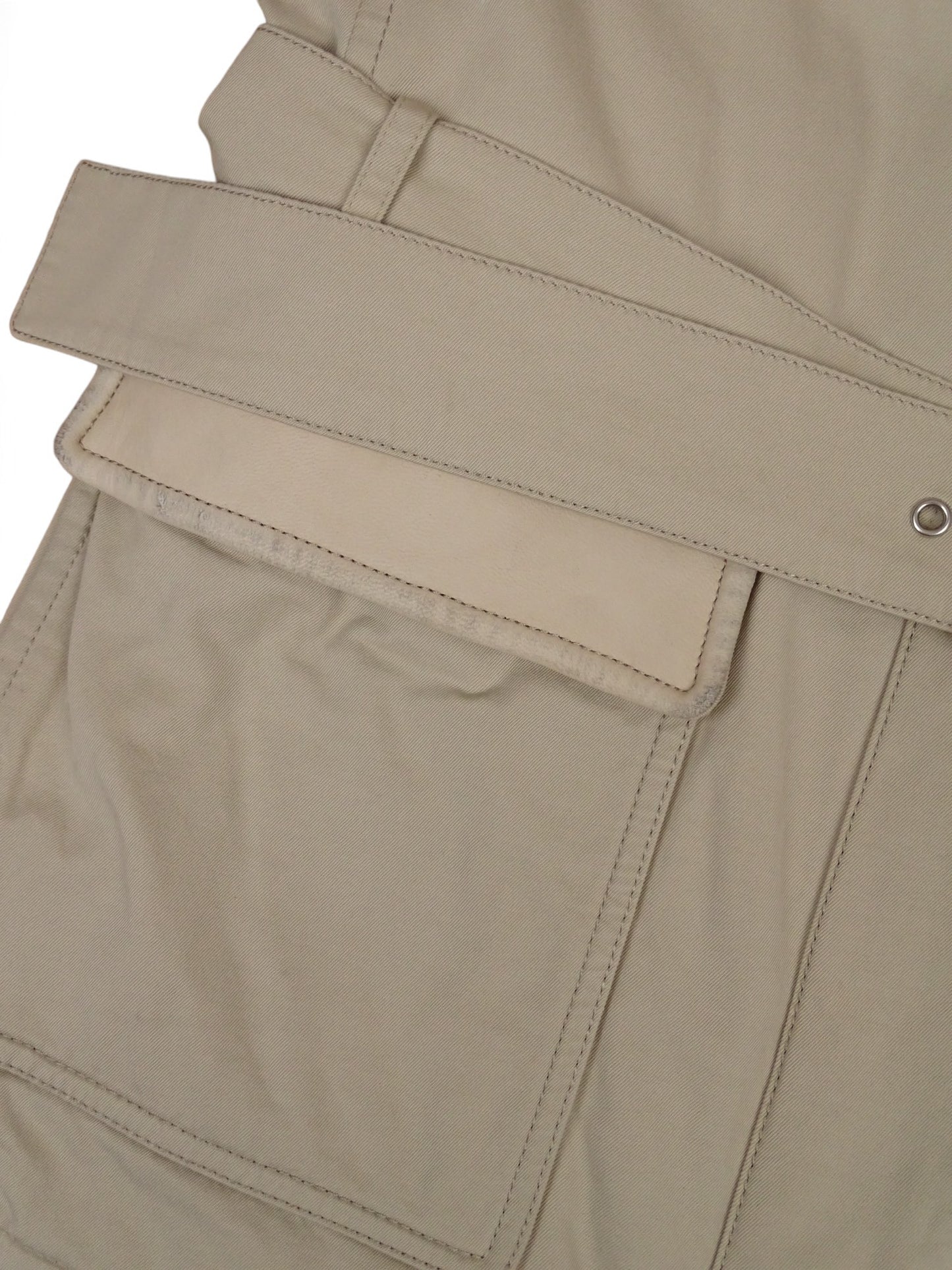 Burberry Trench Ceinture Beige Femme Tartan M femme
