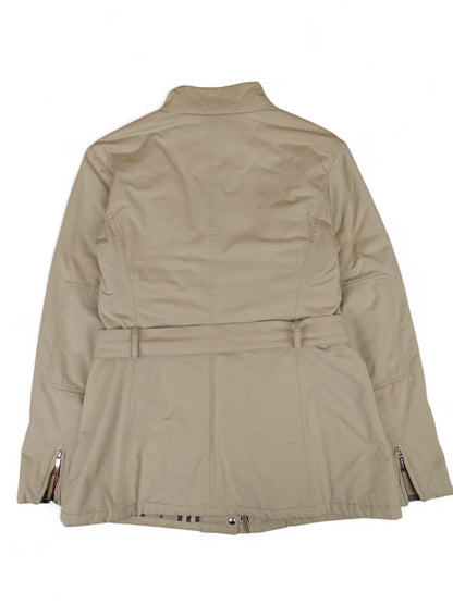 Burberry Trench Ceinture Beige Femme Tartan M femme