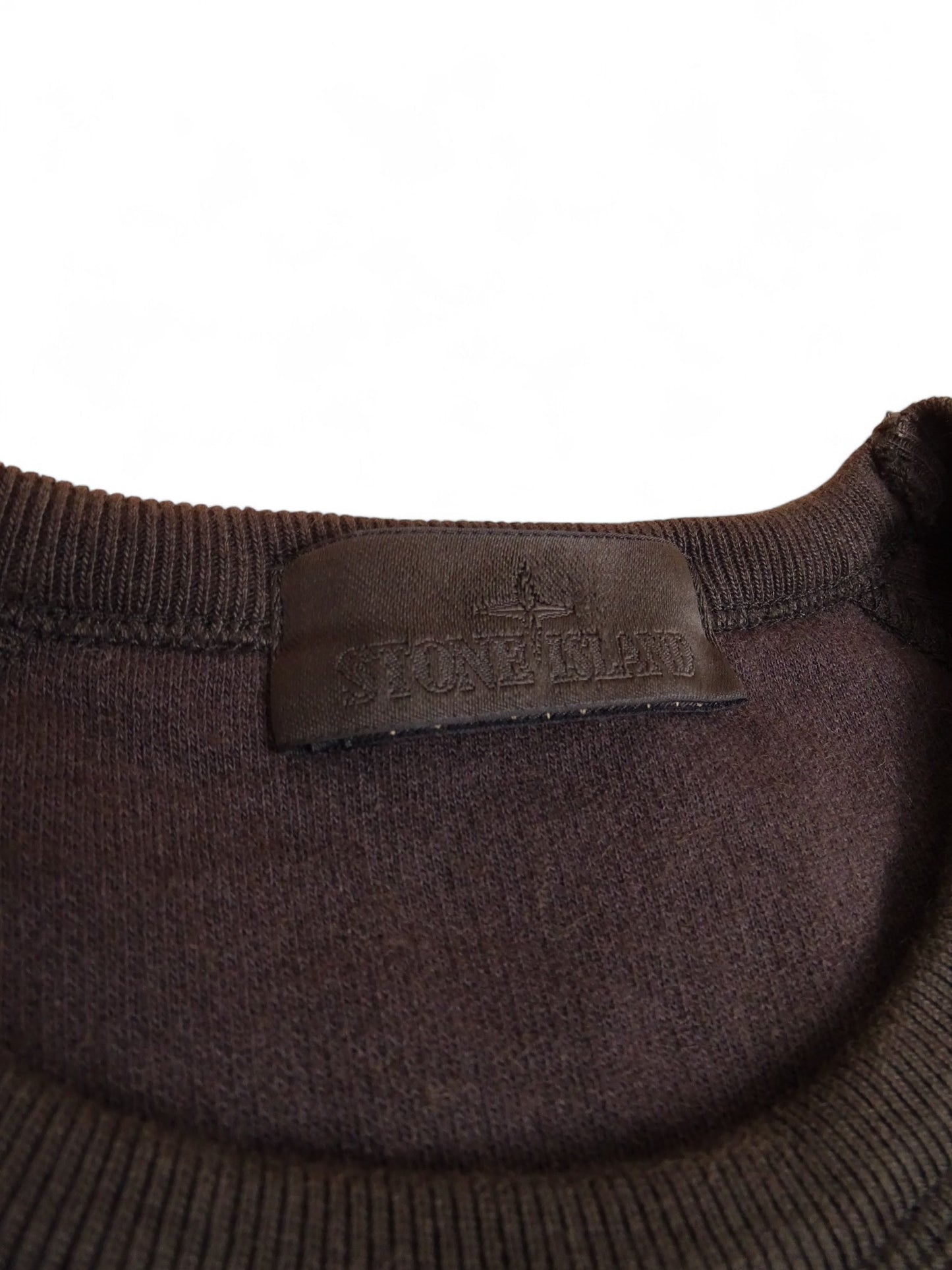 Pull Stone Island Collection Rare Ghost Piece Marron XS Homme