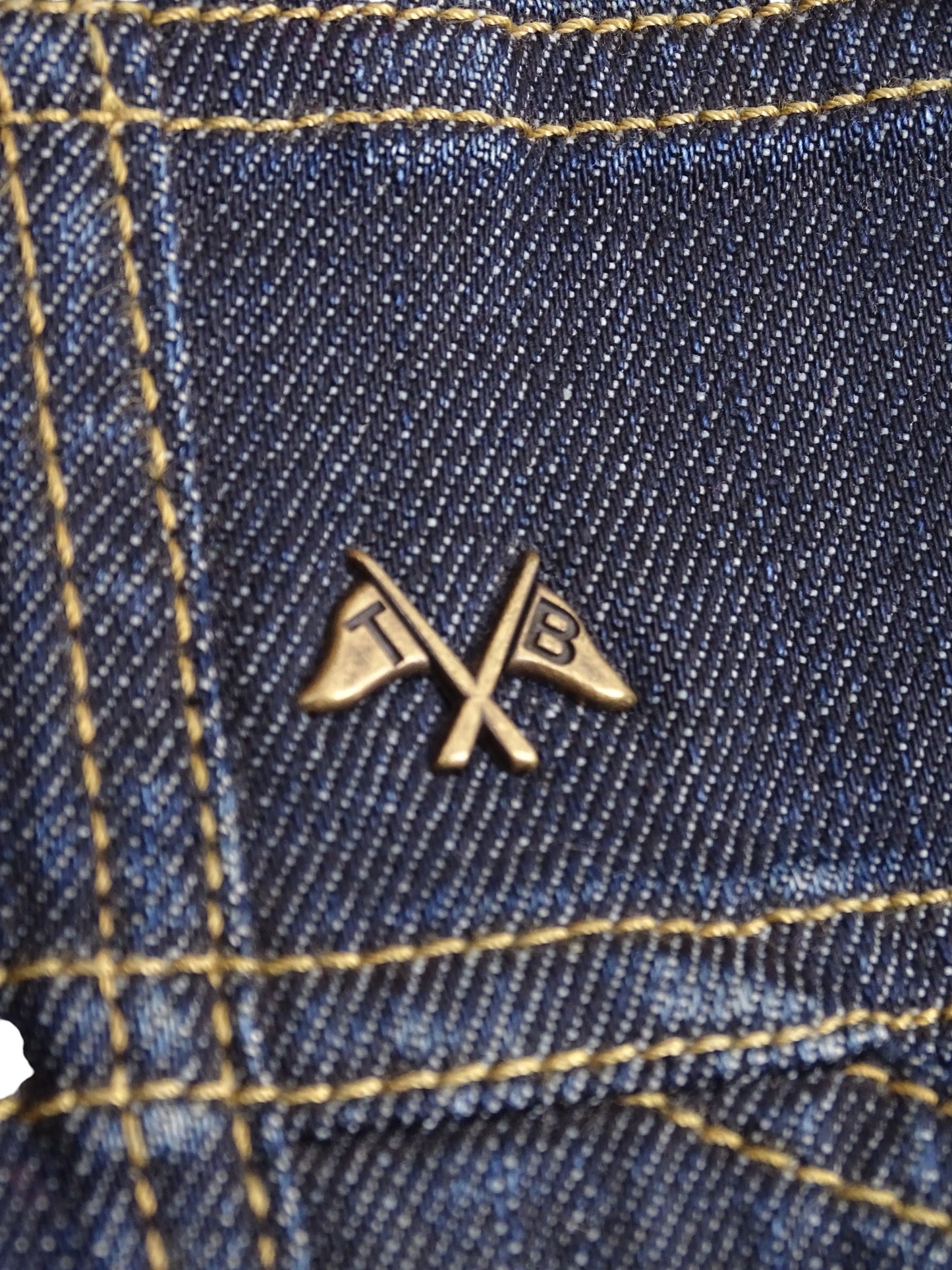 Burberry Veste En Jean Bleu Marine S Femme