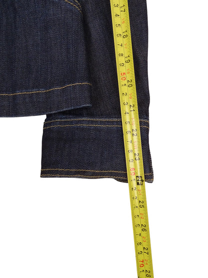 Burberry Veste En Jean Bleu Marine S Femme