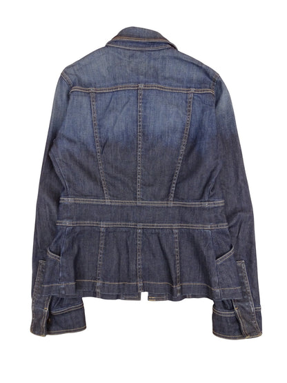Burberry Veste En Jean Bleu Marine S Femme