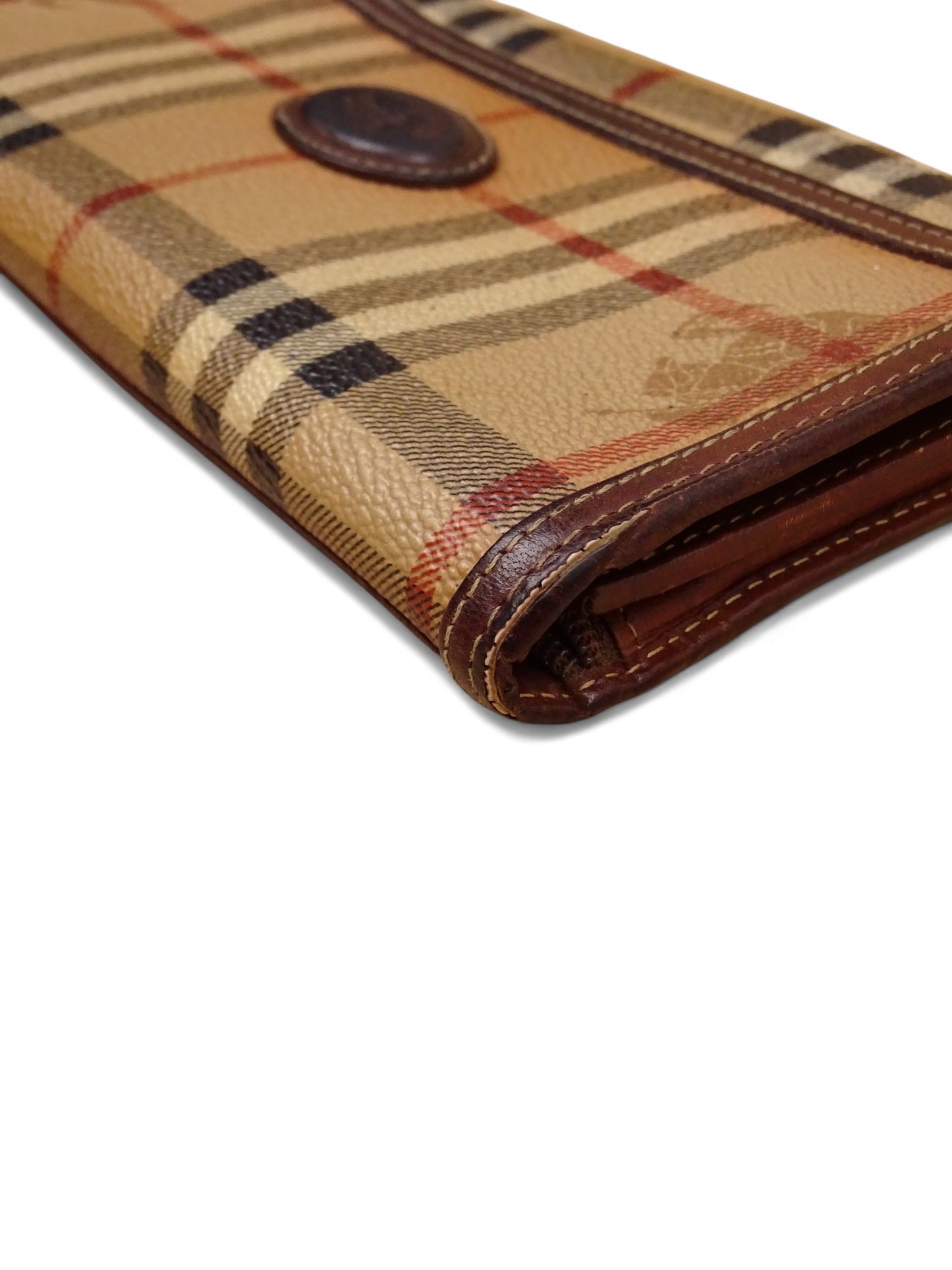 Burberry Portefeuille Tartan Emblématique